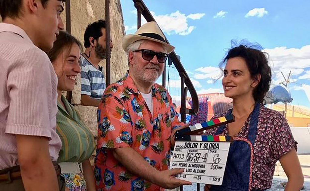 Almodóvar y Penélope Cruz en Paterna