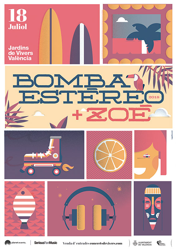 Concerts de Vivers: Bomba Estéreo + Zoé
