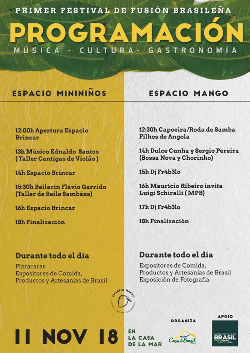 Amarelo Mango: programa