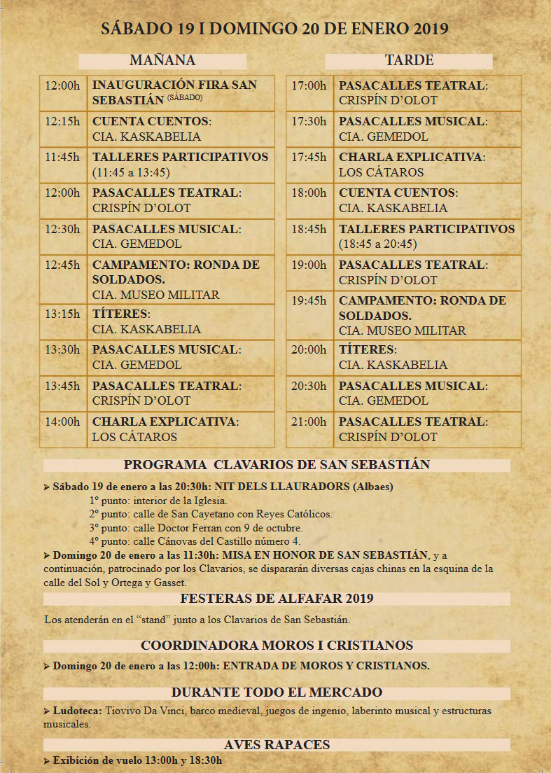 Feria Medieval de Alfafar