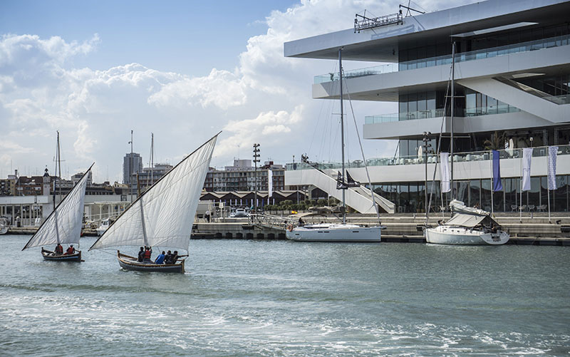 Exhibiciones de Vela Latina en la Albugera