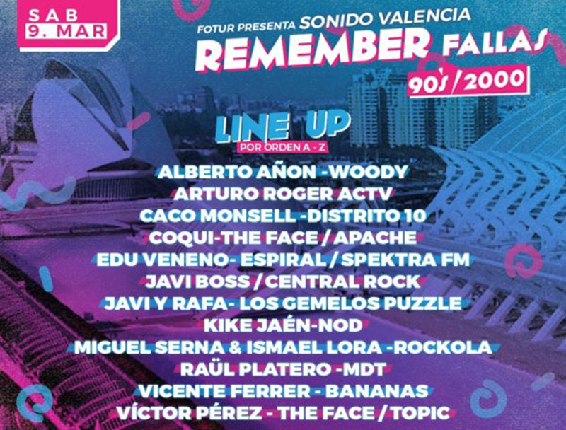 Festival Remember Fallas 2019: programme