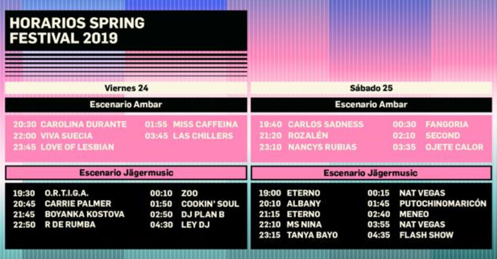 Spring Festival 2019: programme