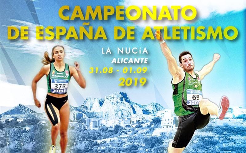 Campeonato de España de Atletismo'Campeonato de España de Atletismo al Aire libre 2019' (Outdoor Athletics Championship 2019) al Aire libre