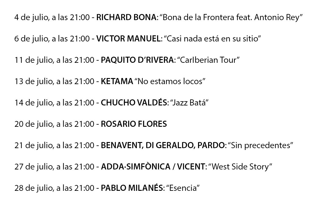 Fijazz 2019: programa