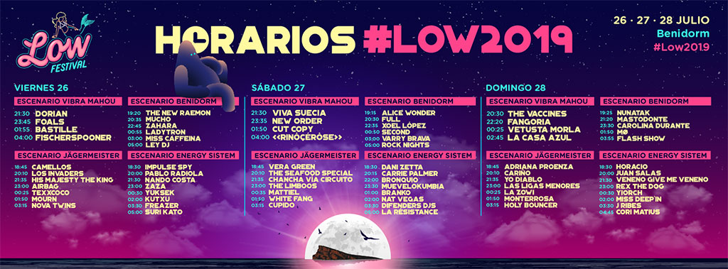 Low Festival 2019: Programa