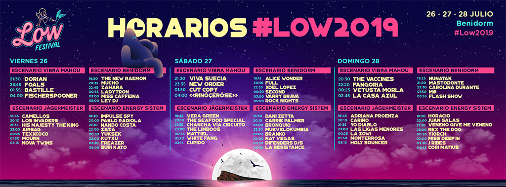 Low Festival 2019: programme