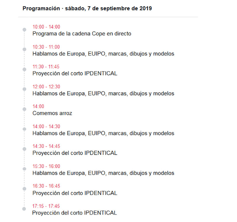 Día de Puertas Abiertas de la EUIPO: programa