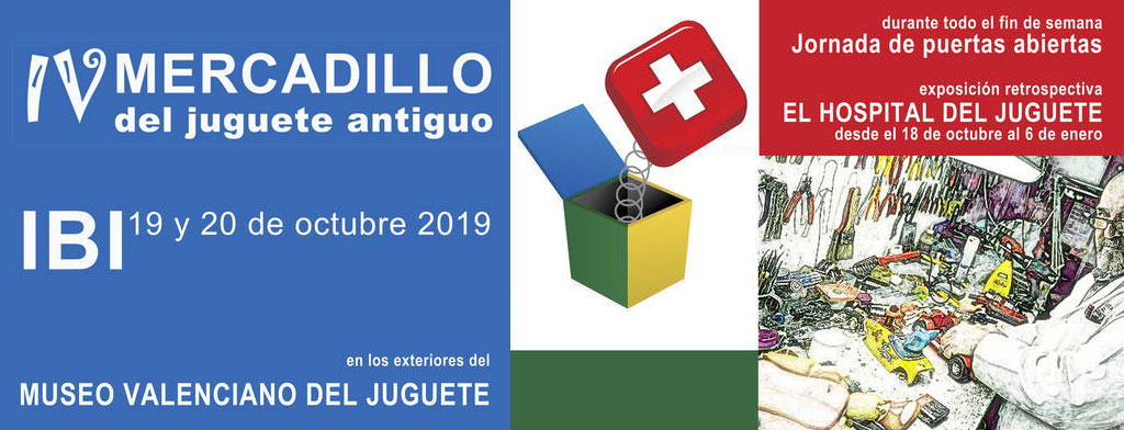 Mercadillo del juguete antiguo 2019