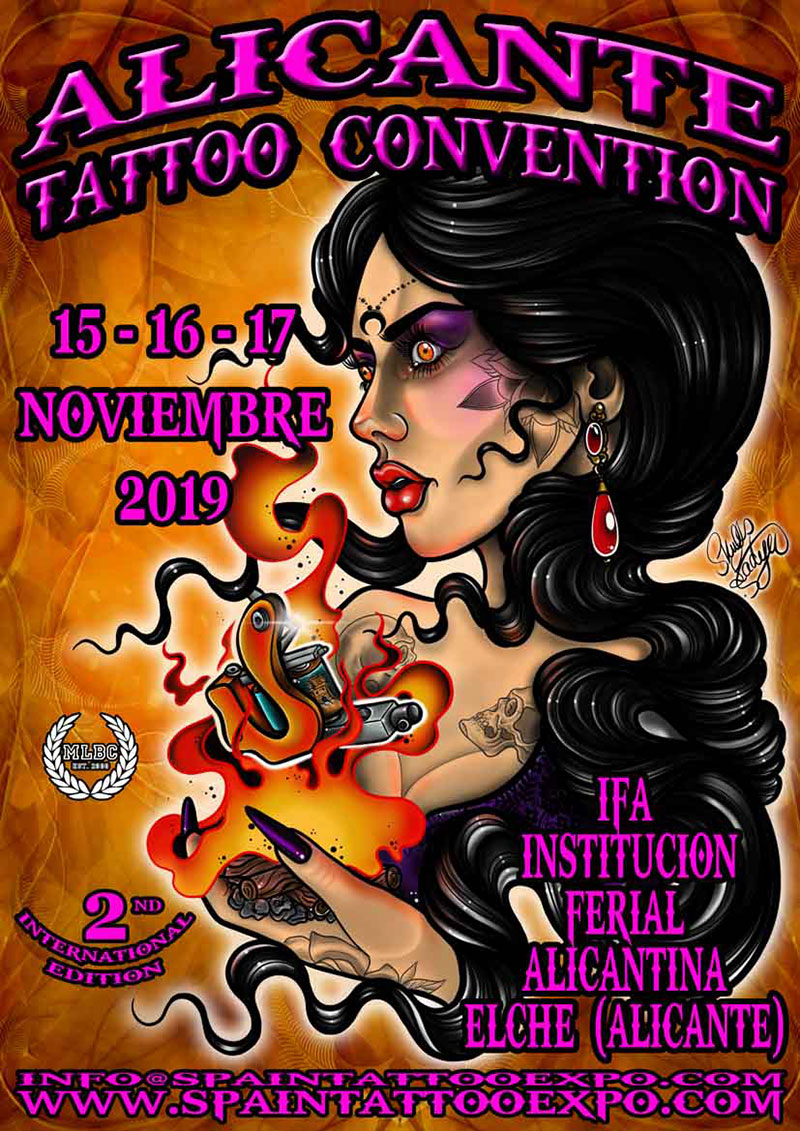 Alicante Tattoo Convention 2019: cartel