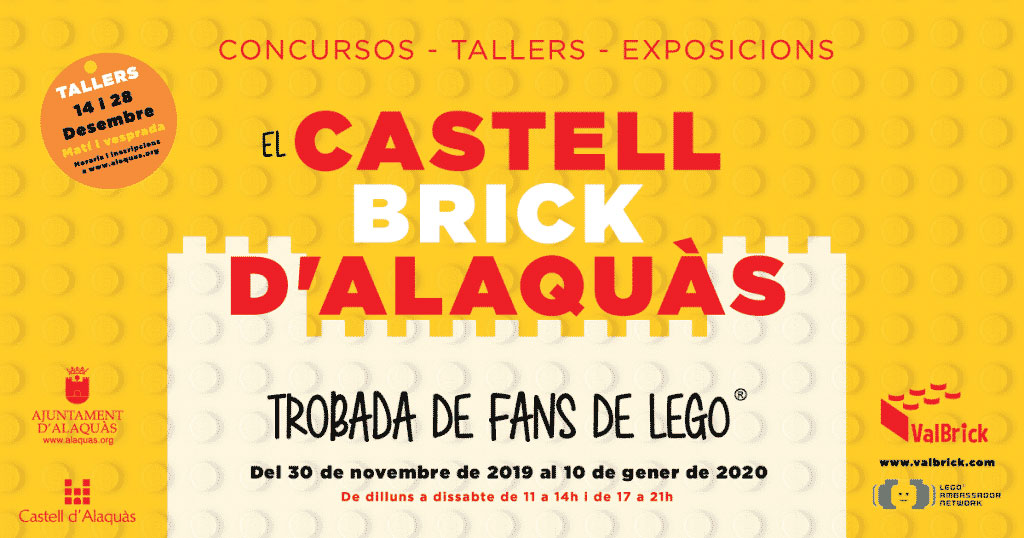 Exposición de Lego en Alaquàs