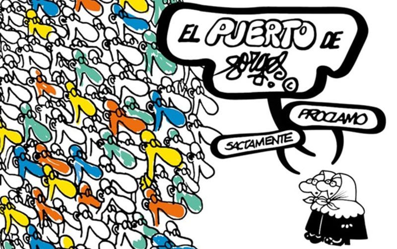 Exposición de las viñetas de Forges