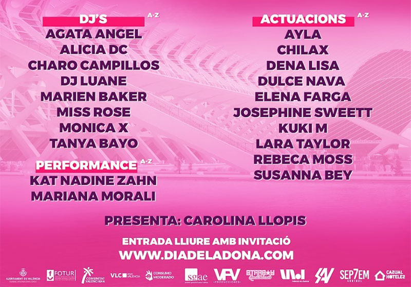 Dia de la Dona Festival 2020: programme