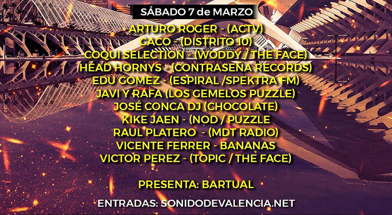 Festival Sonido de Valencia 2020: programme