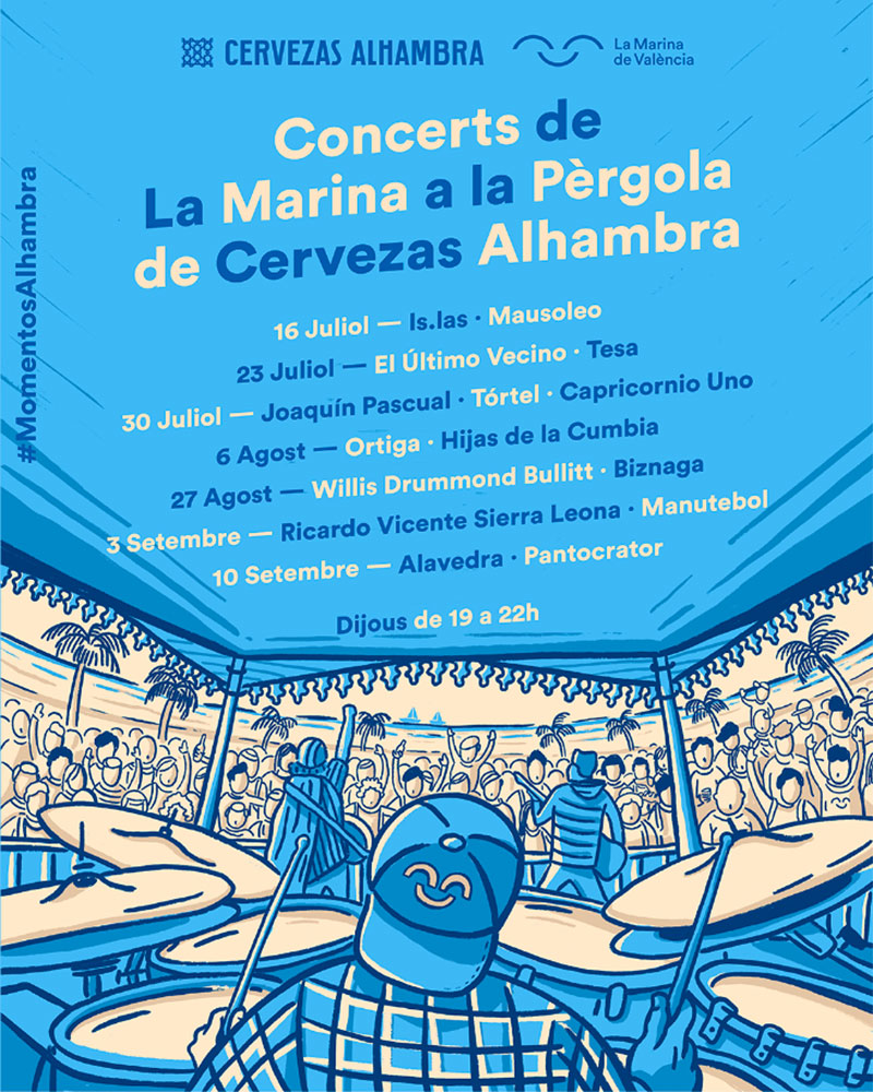 Conciertos La Pérgola de La Marina 2020: Программа