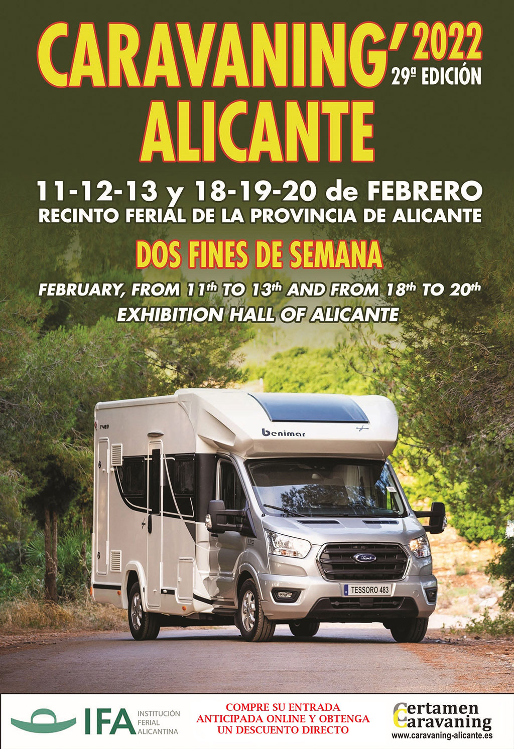 Caravaning Alicante 2022: cartel