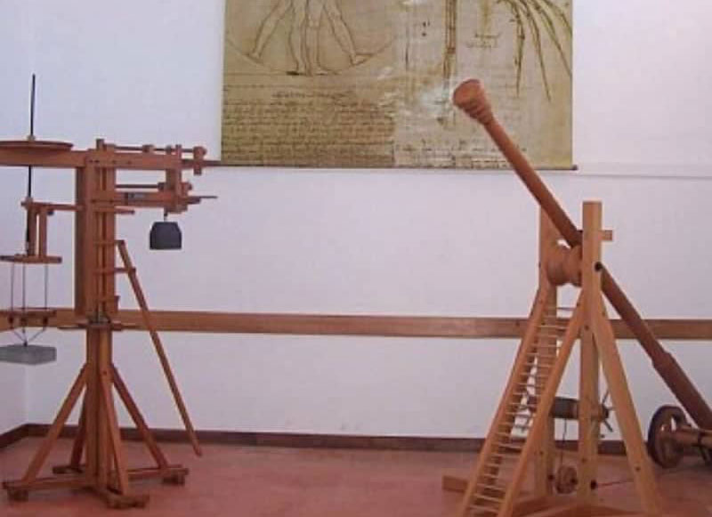 Las máquinas de Leonardo Da Vinci