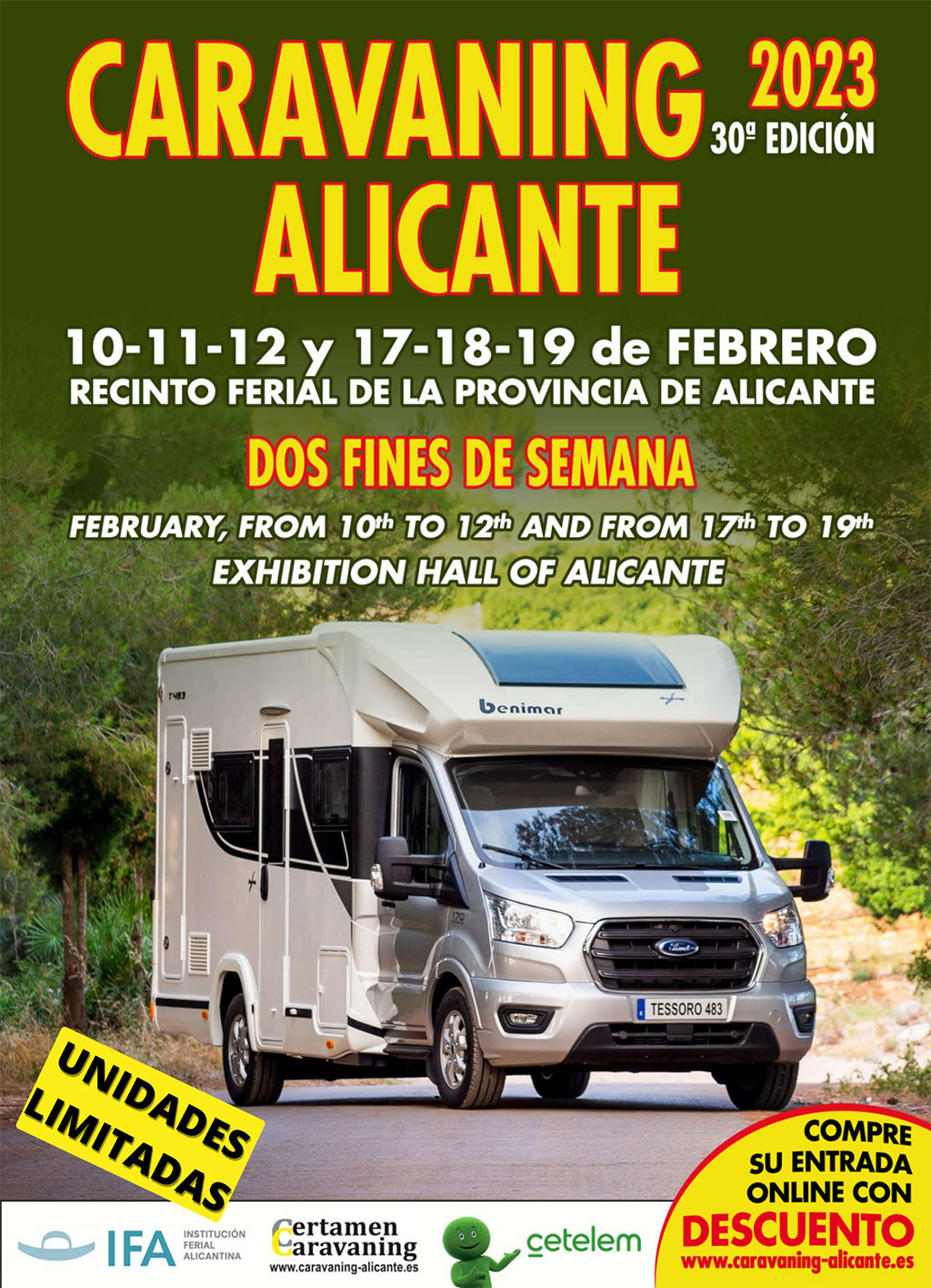 Caravaning Alicante 2023: poster